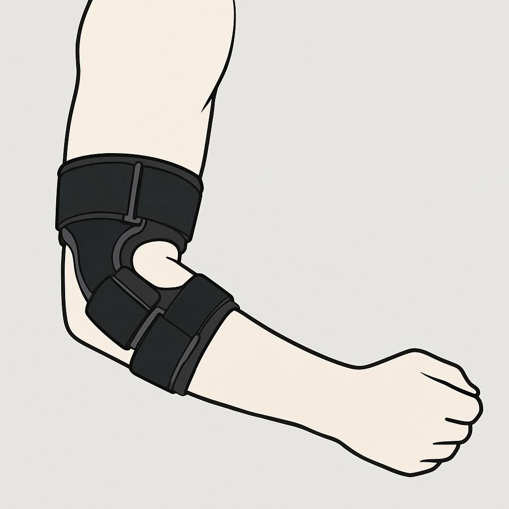 athlete's arm wearing